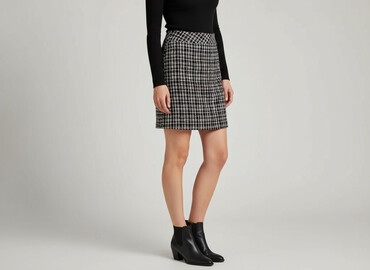 spódnice calvin klein czarne: Y.O.U, Spódnica damska, rozmiar S