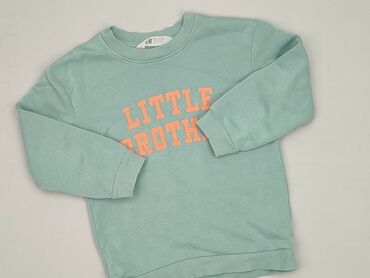 sweterek dziewczęcy 86: Sweatshirt, H&M, 3-4 years, 98-104 cm, condition - Perfect