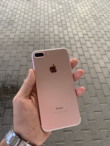 Kompüter, noutbuk və planşetlər: IPhone 7 Plus, 32 GB, Rose Gold, Barmaq izi