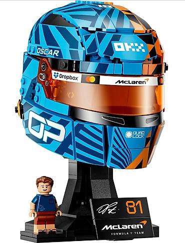 mclaren: McLaren Mastercard F1 Team Oscar Piastri Helmet – LEGO - Rəsmi — 6
