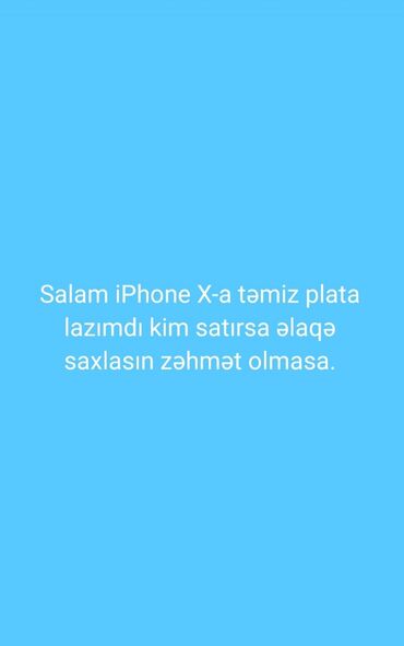 irsad electronics iphone 8: IPhone X, 64 GB, Ağ, Qırıq