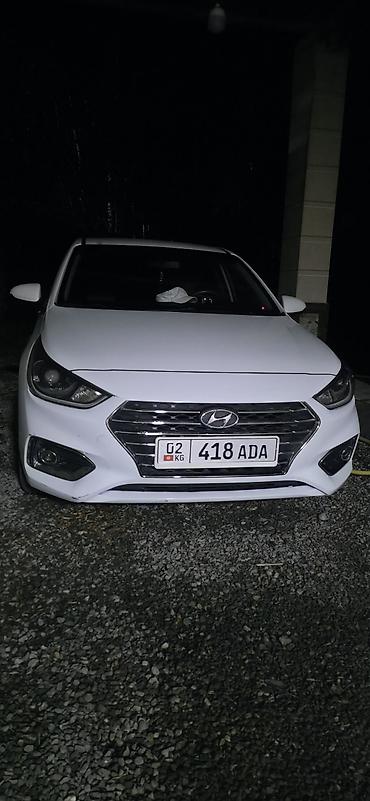 hyper fuel бишкек: Hyundai Accent: 2017 г., 1.4 л, Кол менен иштөөчү, Бензин, Седан — 9