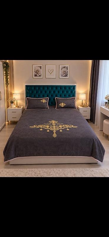 rezinli pastel: Villur material yumşaq pastel yataq desti cüt neferlik ve tek neferlik — 2