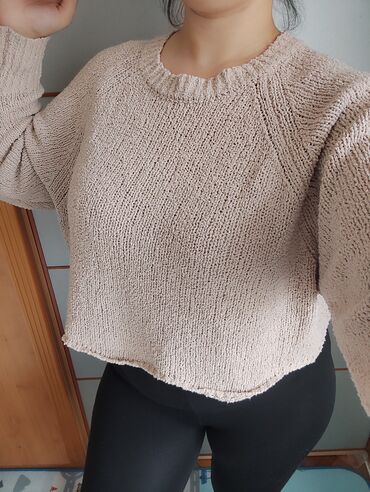 džemper haljina: S (EU 36), M (EU 38), Kratki, Jednobojni