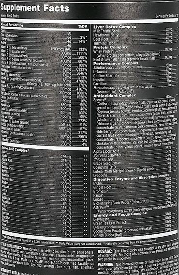 protein ocn creatine: Amerika istehsalıdır. 🇺🇲 🦁 Universal Nutrition — Animal Pak 44 Pack — 2