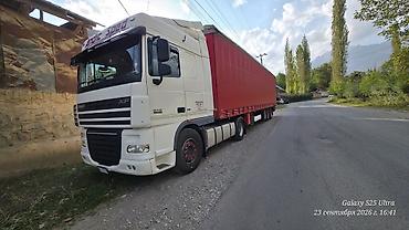 фура рено т: Тягач, DAF, 2013 г., Тентованный — 1