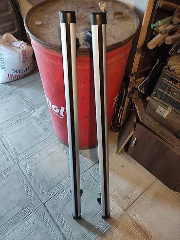reno senik 2: Avtomobil üst baqaj relsləri (çarpaz relslər) - Material: yüngül və — 1