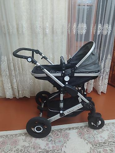maxi cosi: Uşaq arabası – Babacoo markası, 3 təkərli ön dönər blok və iri arxa — 10