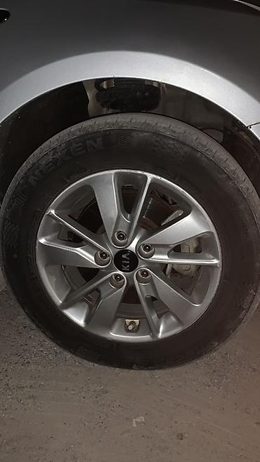 0 25: Легкосплавные диски KIA R16 с шинами Nexen Обмен 17 диски - — 2