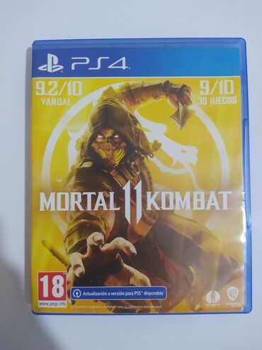 Oyun diskləri və kartricləri: Mortal Kombat 11, Ekşn, Yeni Disk, PS4 (Sony Playstation 4), Ünvandan götürmə