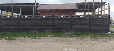 Бетонные еврозаборы: Бетонный еврозабор, Другой бренд, Декоративный, Новый, Оптом,Безналичный расчет — 24