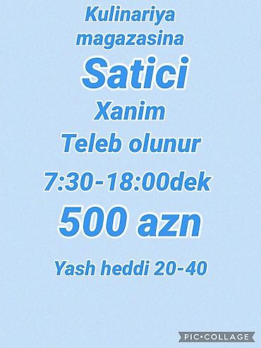Əməkdaş axtarışı (vakansiyalar): Satış məsləhətçisi tələb olunur, Yalnız qadınlar üçün, 18-29 yaş, 1 ildən az təcrübə, Aylıq ödəniş — 1