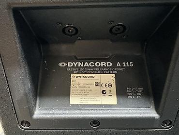 динамик 15: Пассивная акустическая система Dynacord A115 - Тип: двухполосная — 2