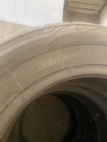 avtomobil diskləri: 4 ədəd avtomobil şini - Ölçü: 215/65 R16 - Yük/sürət indeksi: 98T - — 4
