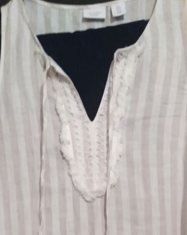 bluze za punije žene: XL (EU 42), 2XL (EU 44), Prugasti, bоја - Roze