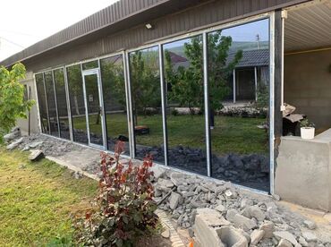 Алюминиевые окна на заказ: Алюминиевое окно на заказ, Тип окна: Витражные, Бесплатная установка, Без рассрочки — 9