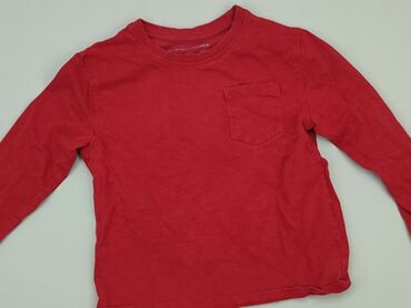sukienka czerwona welurowa: Блузка, Primark, 3-4 р., 98-104 см, стан - Хороший