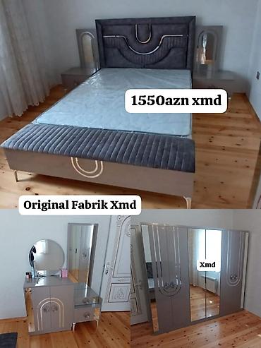 dekor herfler: Yataq otağı dəsti – “Original Fabrik XMD” Dəst tərkibi: - Yumşaq — 1