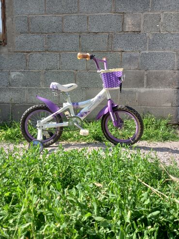 велесепед детский: Продаю не дорого велосипед для девочек от 3х до 6 лет помагательные