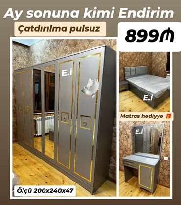 Stullar: Yeni, Düz dolab, Qarderob, paltar dolabı