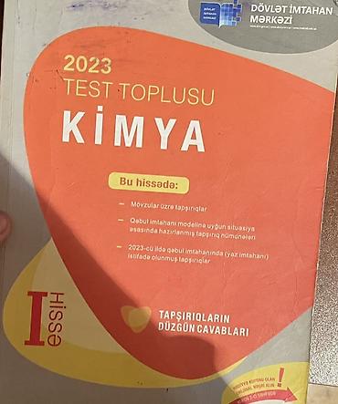 Testlər: Məhsul: DİM “Kimya” test toplusları və “Məktəblinin izahlı lüğəti” — 1