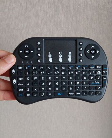 Klaviaturalar: Tezedir. 2.4 GHz mini bluetooth klaviatura. sensor paneli ilə təchiz