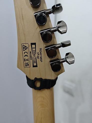maple: Электрогитара Ibanez RG421MSP (Turquoise Sparkle) — Идеальное — 5