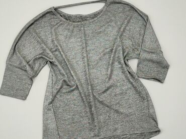 bluzki oversize opadające ramię: Bluzka Damska, L, stan - Bardzo dobry