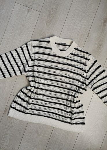 half zip dzemperi: XL (EU 42), Perforated, Stripes