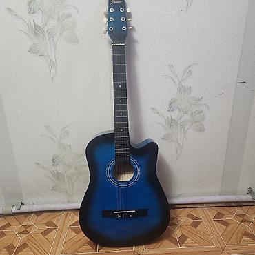 электронный пионино: Акустическая гитара Zpower T-38C-BLS, размер 38", цвет Blue Burst — 2