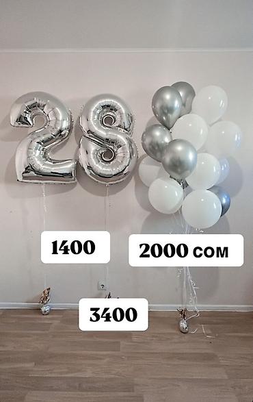 Шары: Воздушные шарики и готовые букеты - Набор «Перламутр и конфетти» — 7 — 37