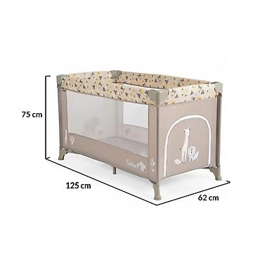 cusko: Moni Prenosivi krevetac Safari – Beige (šifra: CAN8628-70) Kompaktan — 1