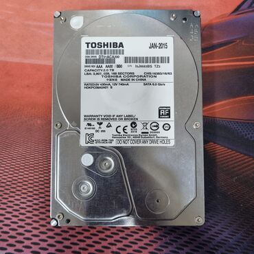 жесткие диски 8 тб: Накопитель, Новый, Toshiba, HDD, 2 ТБ, 3.5", Для ПК