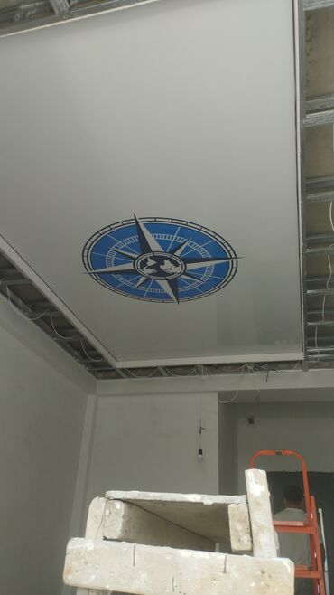 Натяжной потолок: Натяжной потолок Глянцевое, Матовое, 3D потолки Гарантия, Бесплатный замер, Бесплатная консультация — 7