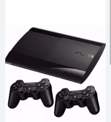 PS3 (Sony PlayStation 3): Ps3 500gb yaddas ideal veziyetdedi problem yoxdu icinde 60dan cox