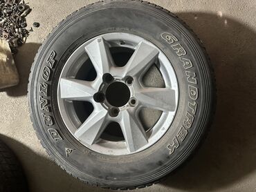 шины на ниву р16: Колеса в сборе R 18, Всесезонная, Б/у, 1 шт, Внедорожные (АТ/МТ), Литые, отверстий - 6