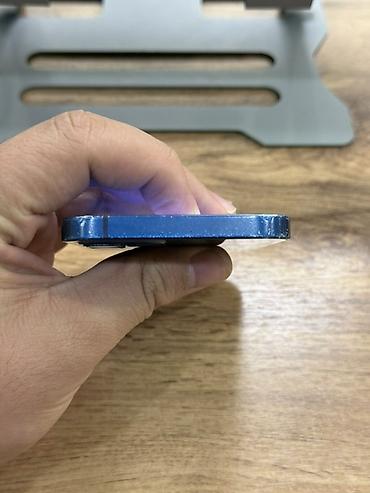 iphone battery: IPhone 12, Б/у, 128 ГБ, Синий, 72 % — 8