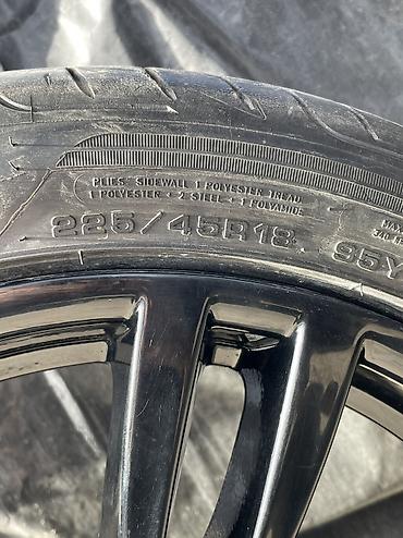 Колеса в сборе: Колеса в сборе R 18, Б/у, Комплект, Легковые, Литые, отверстий - 5 — 8