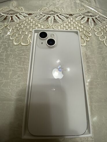 старые айфоны купить: IPhone 14, Б/у, 128 ГБ, Белый, Коробка, 82 %