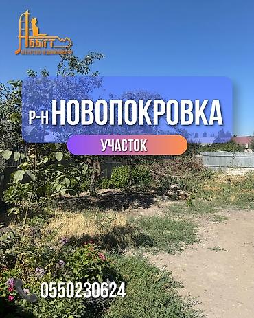 абба: Продаётся участок с домом, район с. Новопокровка. Параметры: - — 1