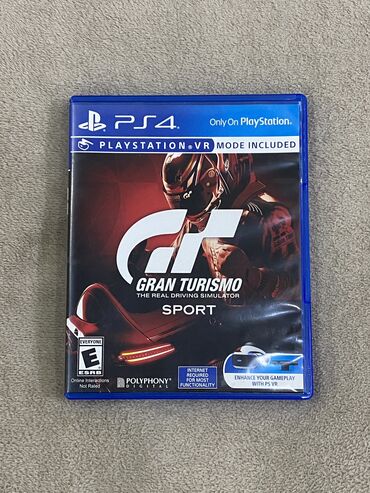 Игры для PlayStation: Продаю Gran Turismo Sport Игра в идеальном состоянии Подойдет PS4, PS5