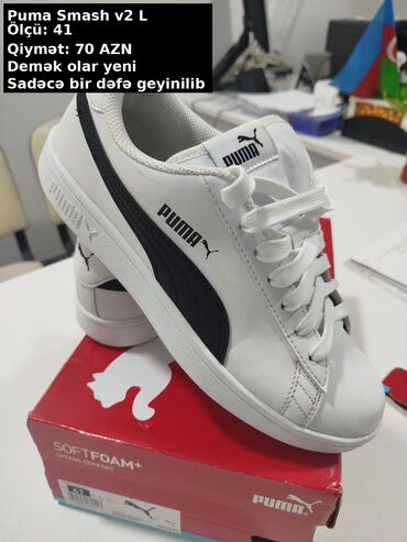 a class makasin qiymeti: Original puma 41 ölçü sadəcə 1 dəfə geyinilib. Tezeden fərqi yoxdur
