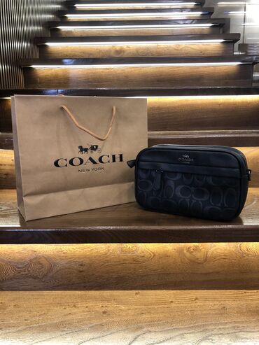 свадебные платья из турции: Барсетка, Coach, Материал: Экокожа, Застежка на молнии, Новый