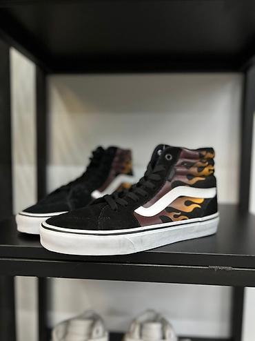 вансы кеды: Кеды Vans Sk8-Hi с высоким профилем, выполненные в черном цвете с — 4