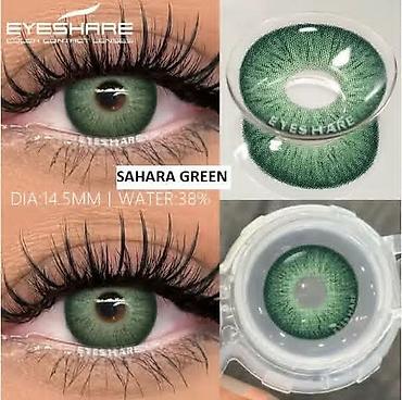 Šminka: Kolor sočiva za oči – plava i zelena kolekcija - Modeli/boje — 26