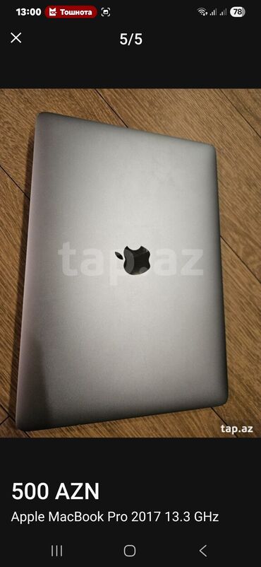 işlənmiş hard disk: İşlənmiş Apple MacBook, 12.9 ", 256 GB, Ünvandan götürmə