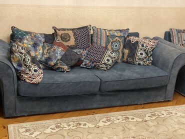 işdənmiş mebelər: Divan, İşlənmiş, Açılmayan, Parça