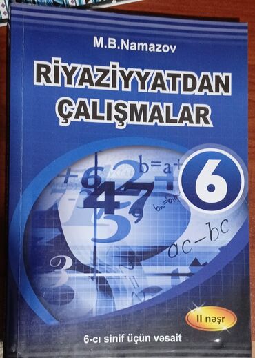 Kitablar, jurnallar, CD, DVD: Riyaziyyat namazov kitabi