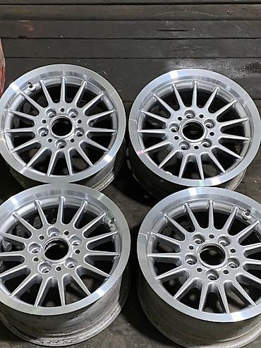 Диски: Литые Диски R 15 BMW, Комплект, отверстий - 5, Б/у — 3