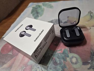 samsung qulaqliq: Samsung Galaxy Buds4 simsiz qulaqlıq - Model: Galaxy Buds4 (qutusu və — 1
